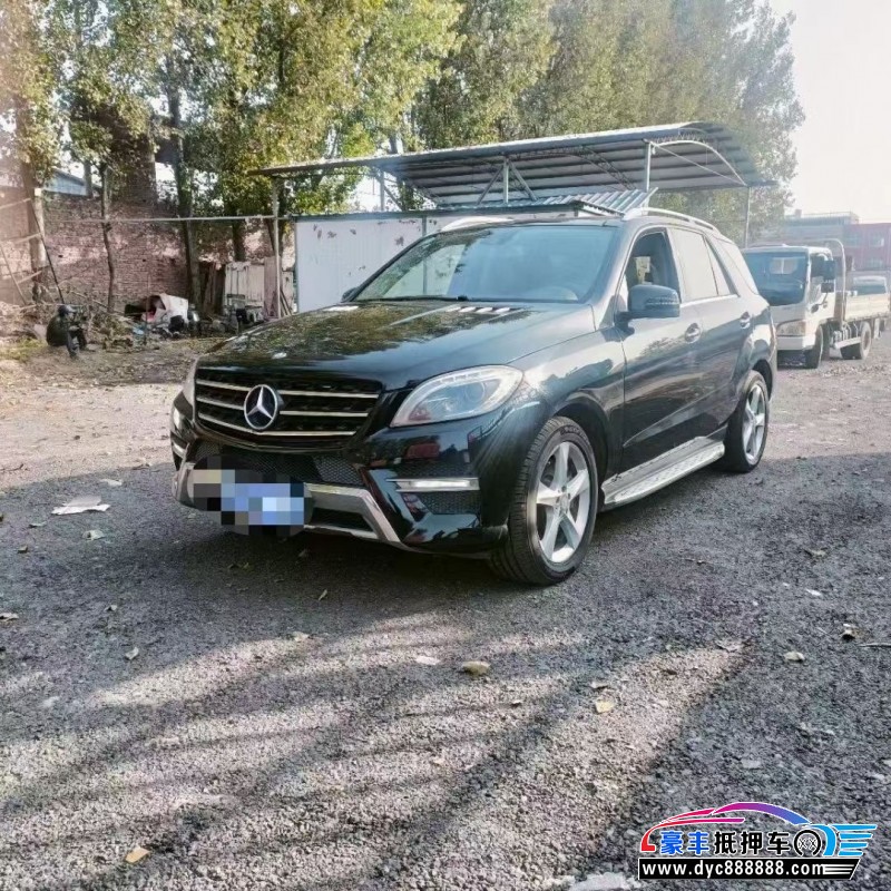 12年奔驰MLSUV抵押车出售