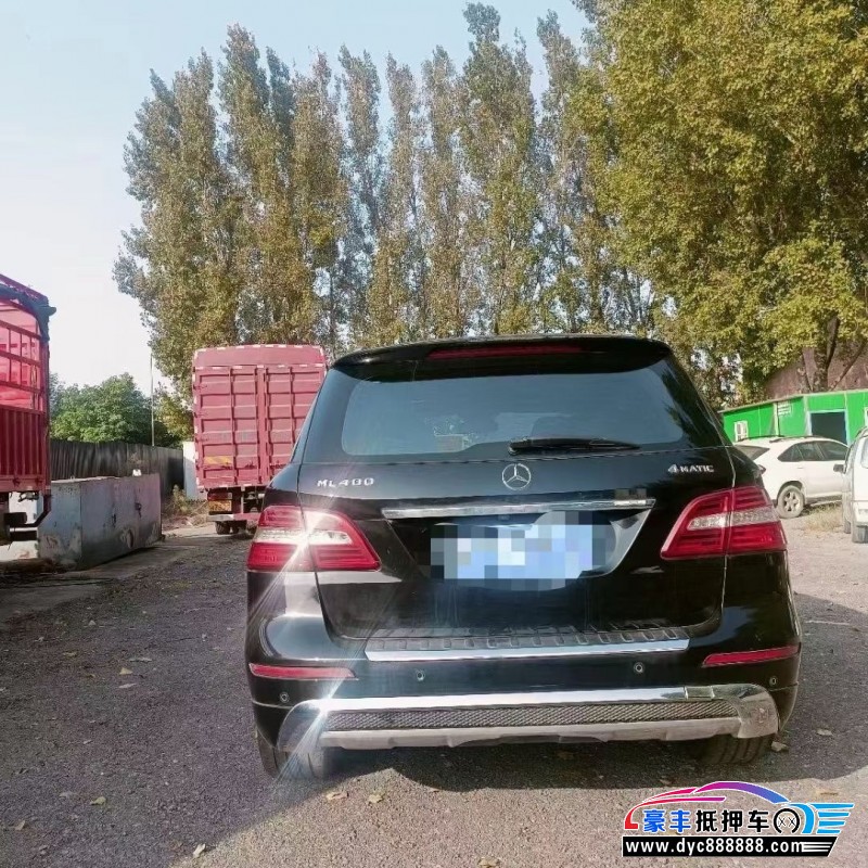 12年奔驰MLSUV抵押车出售