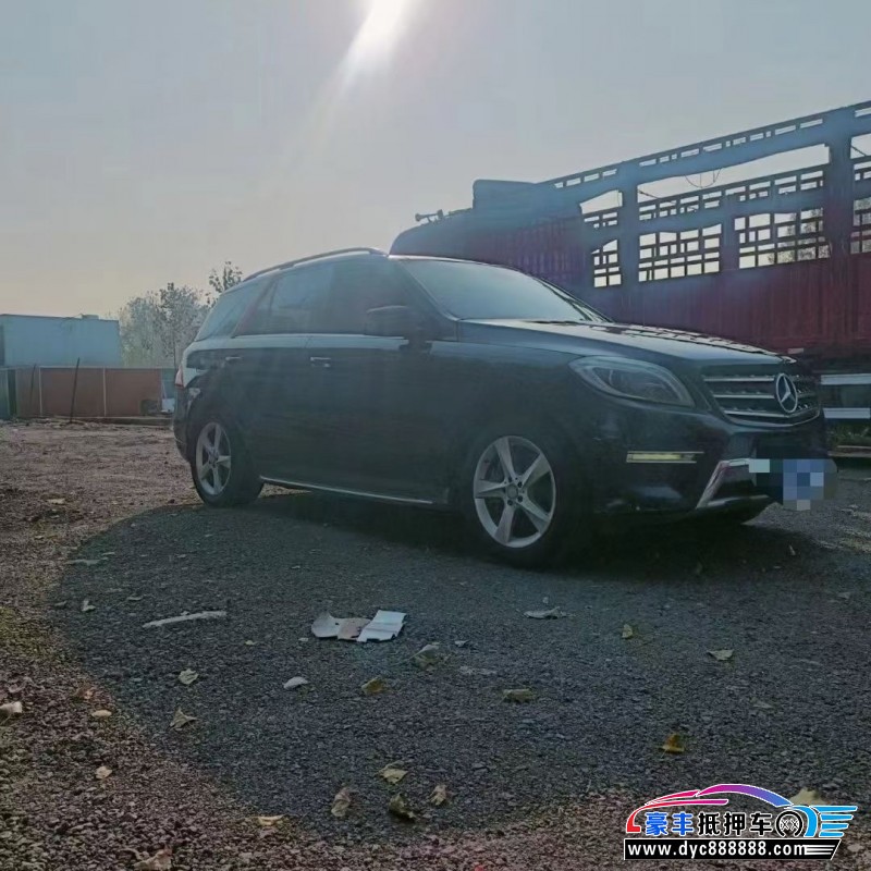 12年奔驰MLSUV抵押车出售