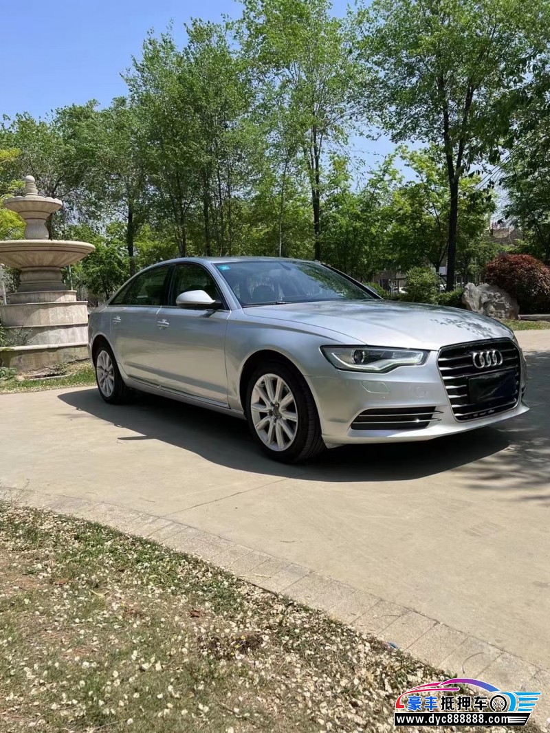 13年奥迪A6L轿车抵押车出售