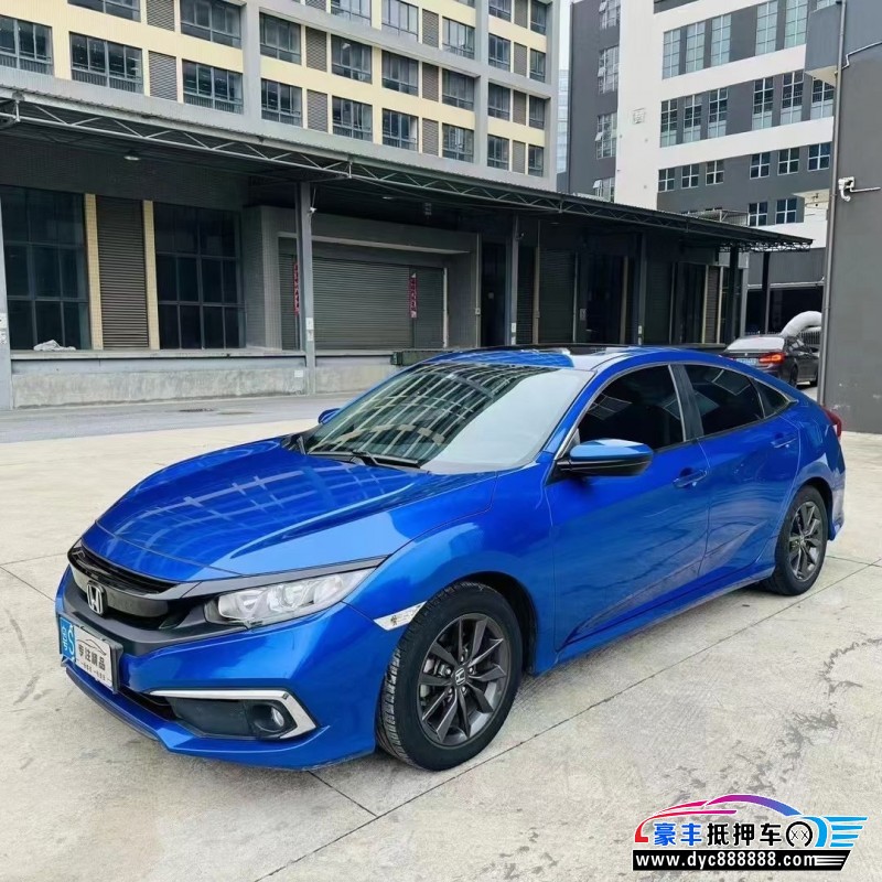 21年本田思域轿车抵押车出售