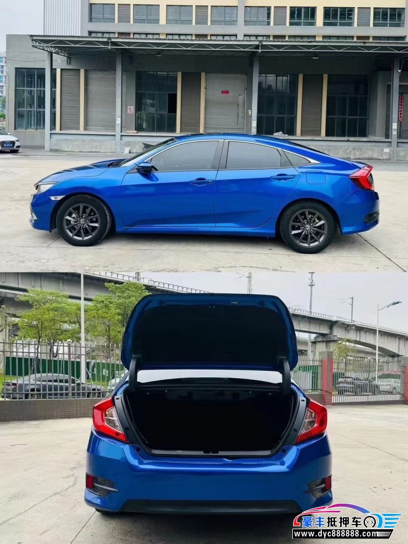 21年本田思域轿车抵押车出售