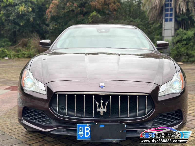 17年玛莎拉蒂总裁轿车抵押车出售