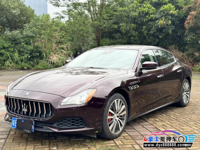 17年玛莎拉蒂总裁轿车抵押车出售