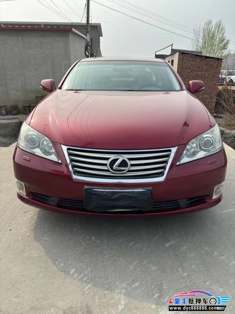 11年雷克萨斯ES轿车抵押车出售