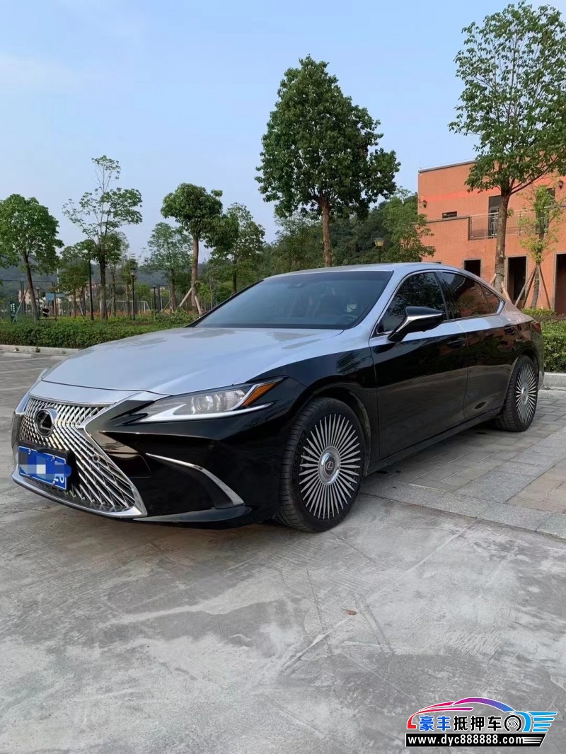 22年雷克萨斯ES轿车抵押车出售