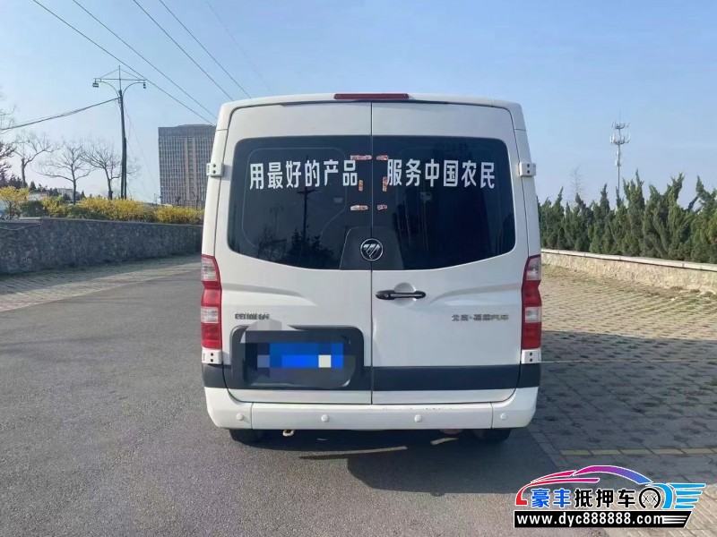 22年福田图雅诺微面抵押车出售