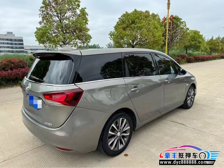 17年别克别克GL6轿车抵押车出售