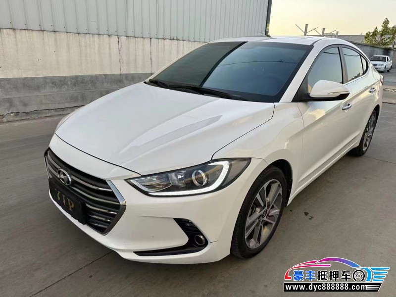 19年现代领动轿车抵押车出售