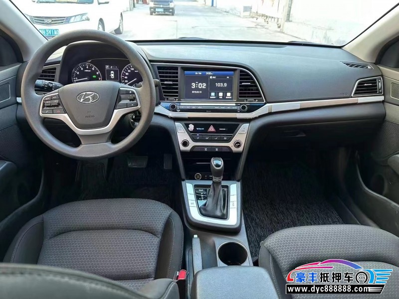 19年现代领动轿车抵押车出售