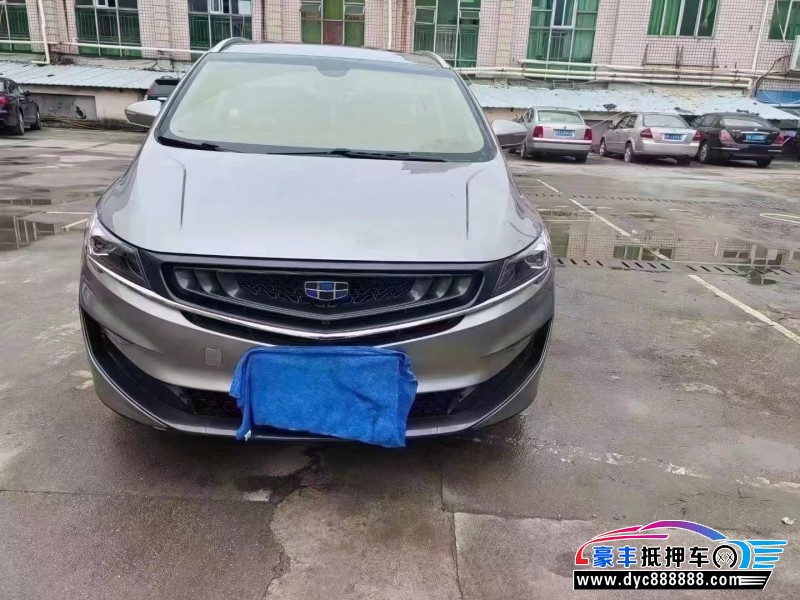 19年吉利嘉际轿车抵押车出售