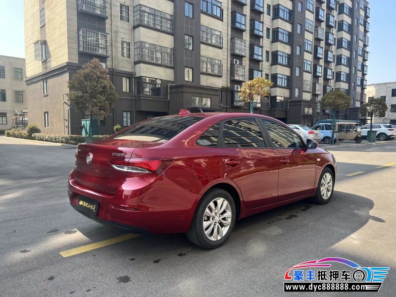 19年别克英朗轿车抵押车出售