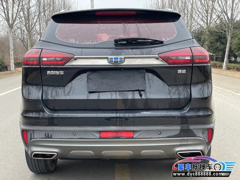 18年吉利博越轿车抵押车出售