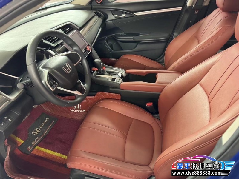 22年本田思域轿车抵押车出售