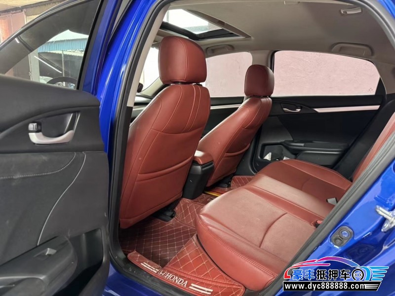 22年本田思域轿车抵押车出售