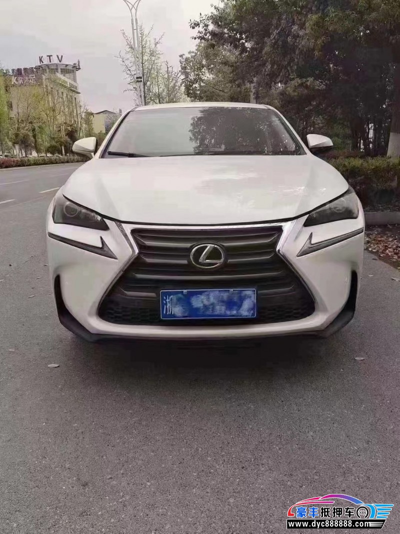 16年雷克萨斯NX轿车抵押车出售