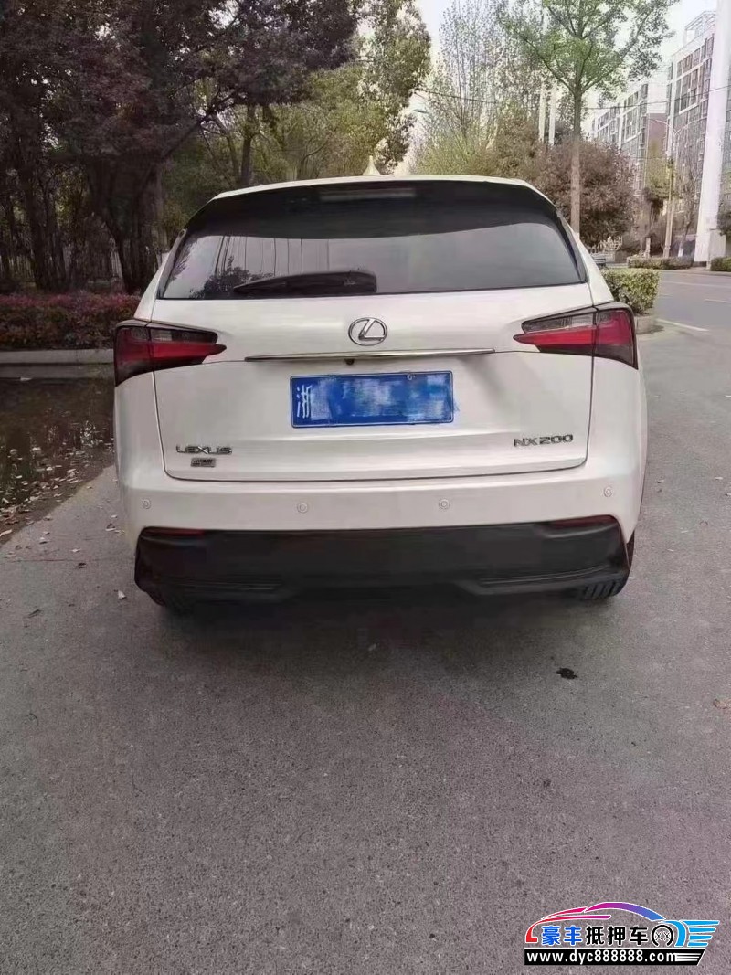 16年雷克萨斯NX轿车抵押车出售