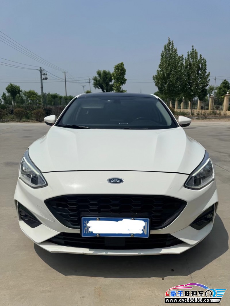 19年福特福克斯轿车抵押车出售