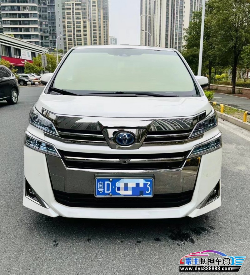 20年丰田威尔法轿车抵押车出售