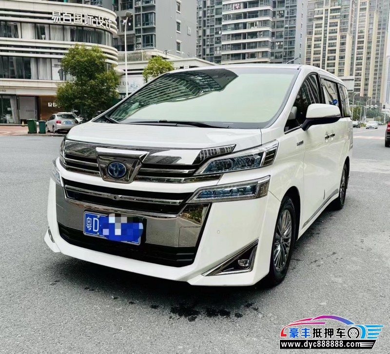 20年丰田威尔法轿车抵押车出售