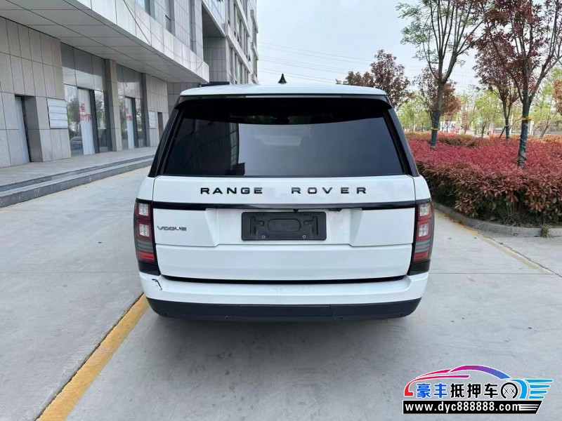 18年路虎揽胜行政SUV抵押车出售