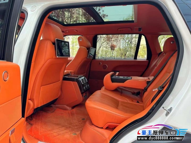 18年路虎揽胜行政SUV抵押车出售