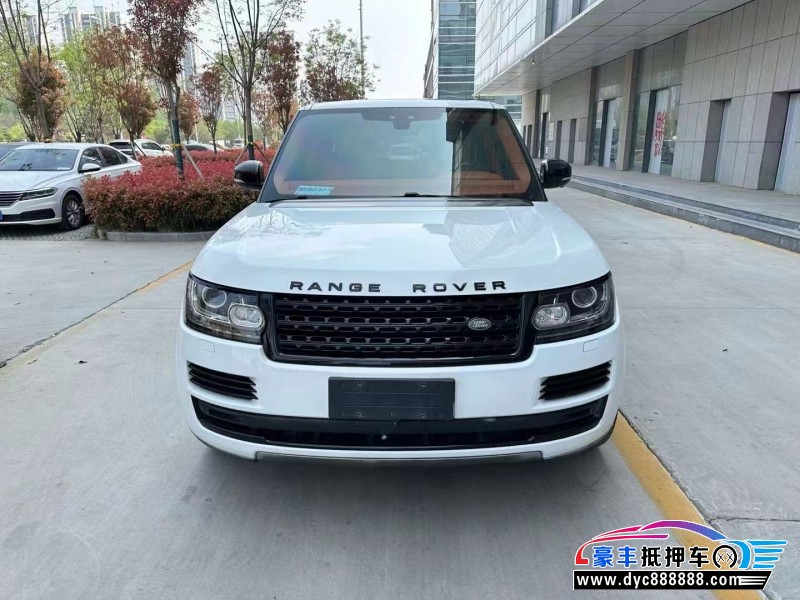 18年路虎揽胜行政SUV抵押车出售