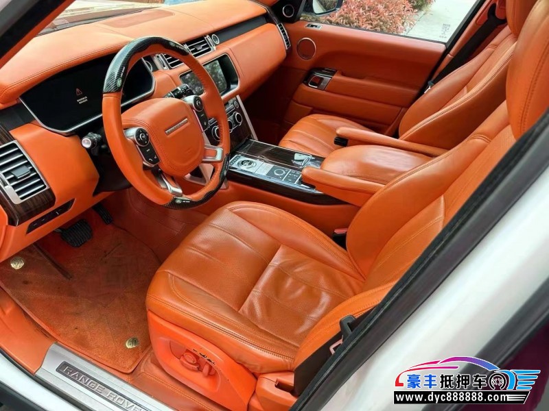 18年路虎揽胜行政SUV抵押车出售