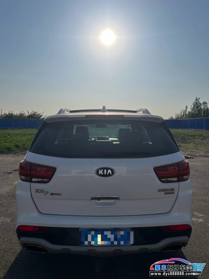 17年起亚KX7轿车抵押车出售