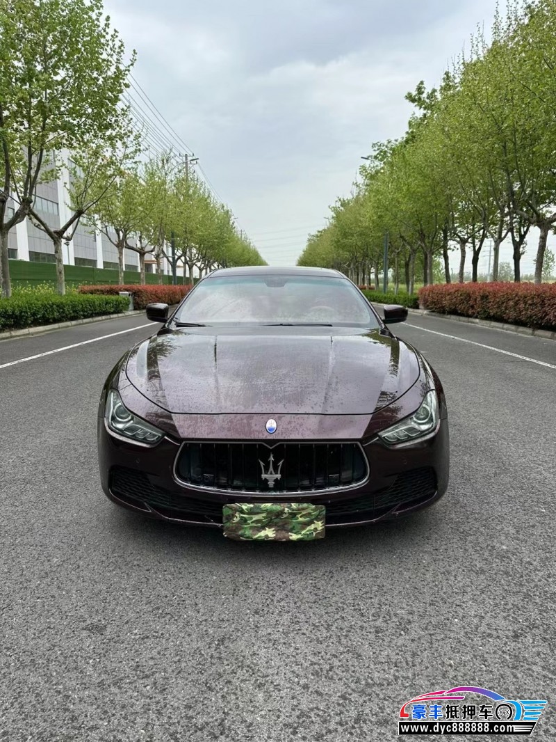16年玛莎拉蒂Ghibli轿车抵押车出售