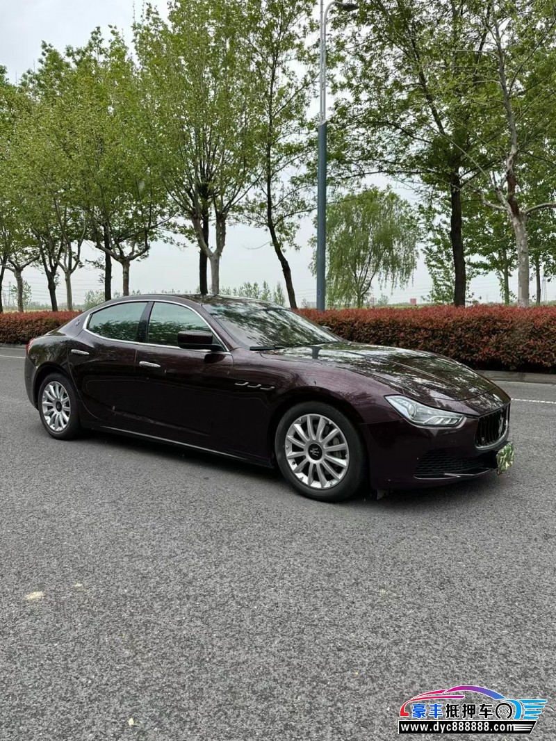 16年玛莎拉蒂Ghibli轿车抵押车出售