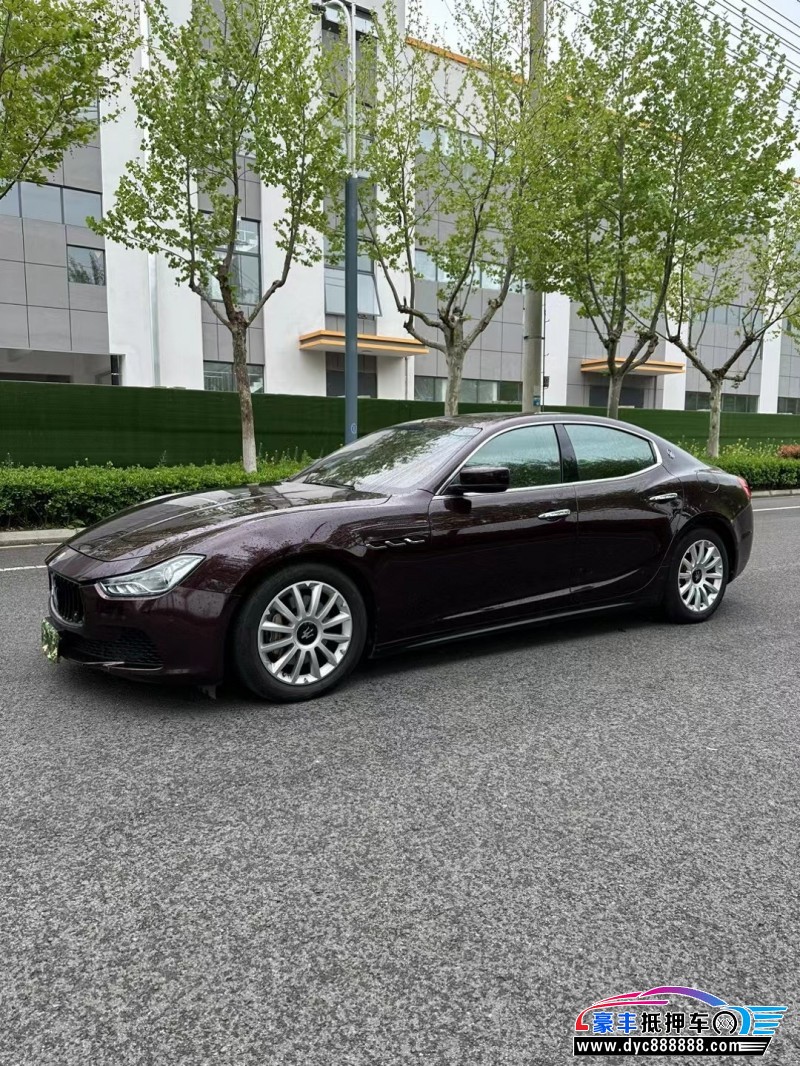 16年玛莎拉蒂Ghibli轿车抵押车出售