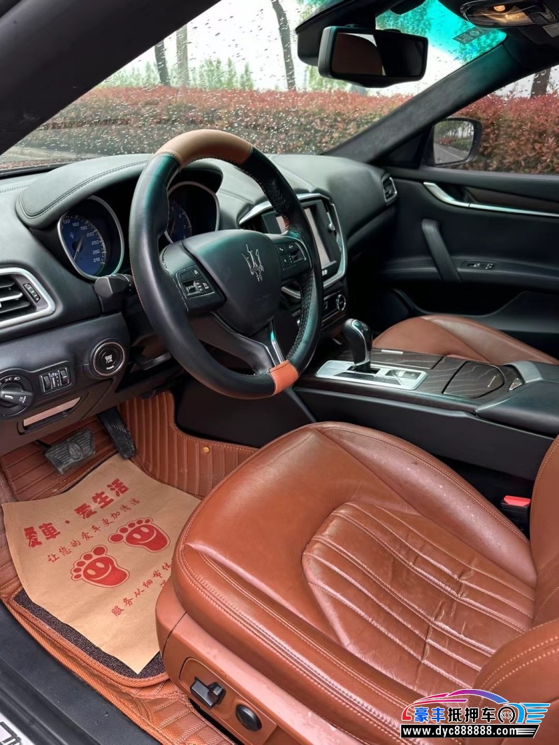 16年玛莎拉蒂Ghibli轿车抵押车出售