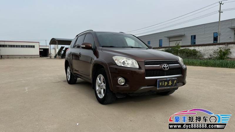 12年丰田RAV4轿车抵押车出售