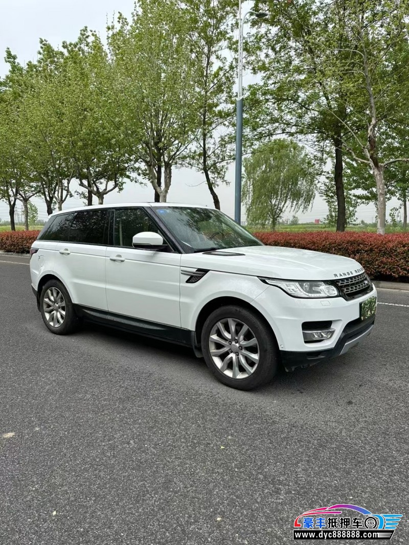 15年路虎揽胜运动SUV抵押车出售
