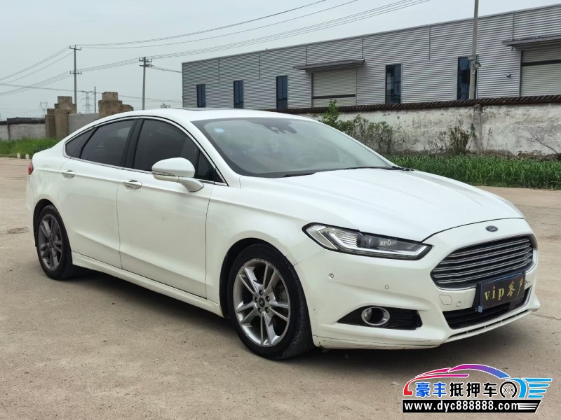 17年福特蒙迪欧轿车抵押车出售