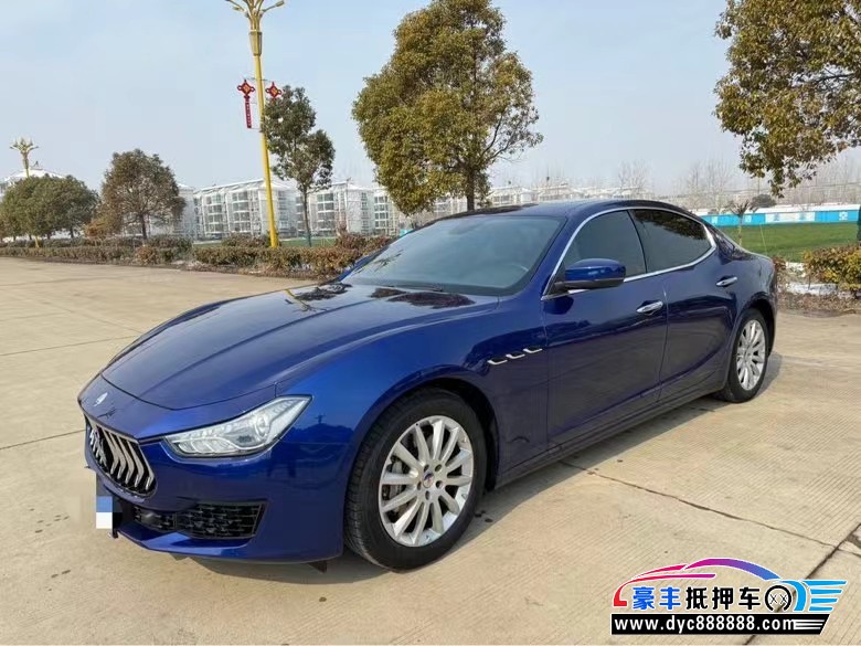 19年玛莎拉蒂Ghibli轿车抵押车出售