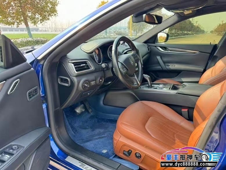 19年玛莎拉蒂Ghibli轿车抵押车出售