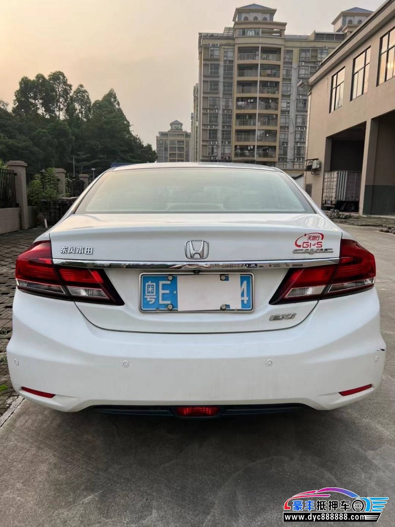 16年本田思域轿车抵押车出售