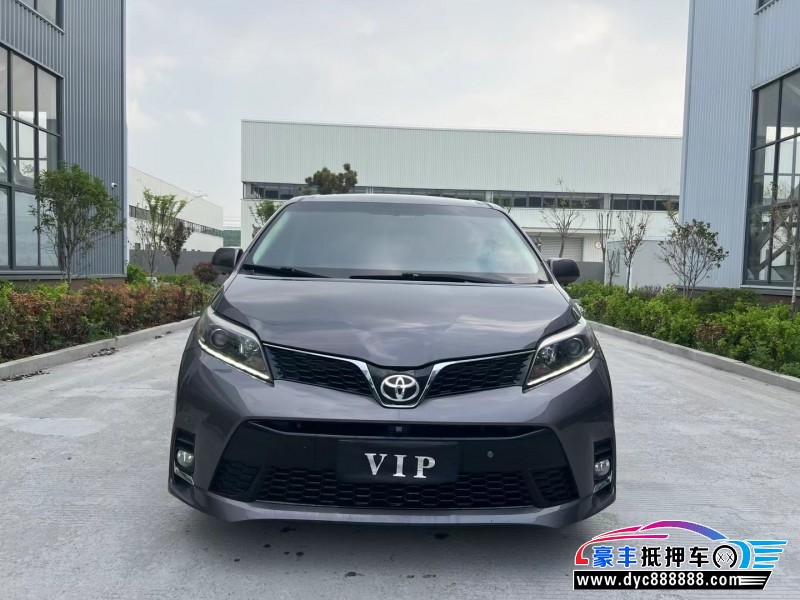 17年丰田塞纳MPV抵押车出售