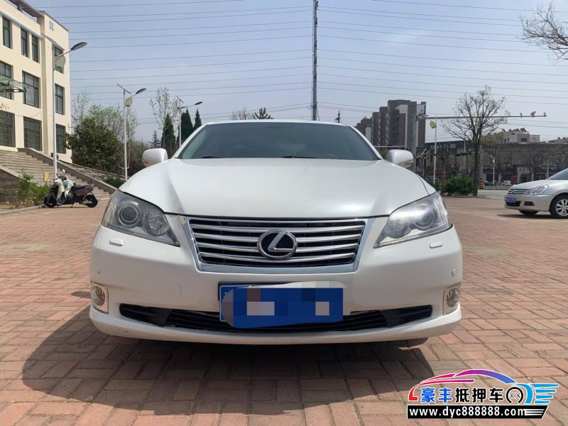 11年雷克萨斯ES轿车抵押车出售