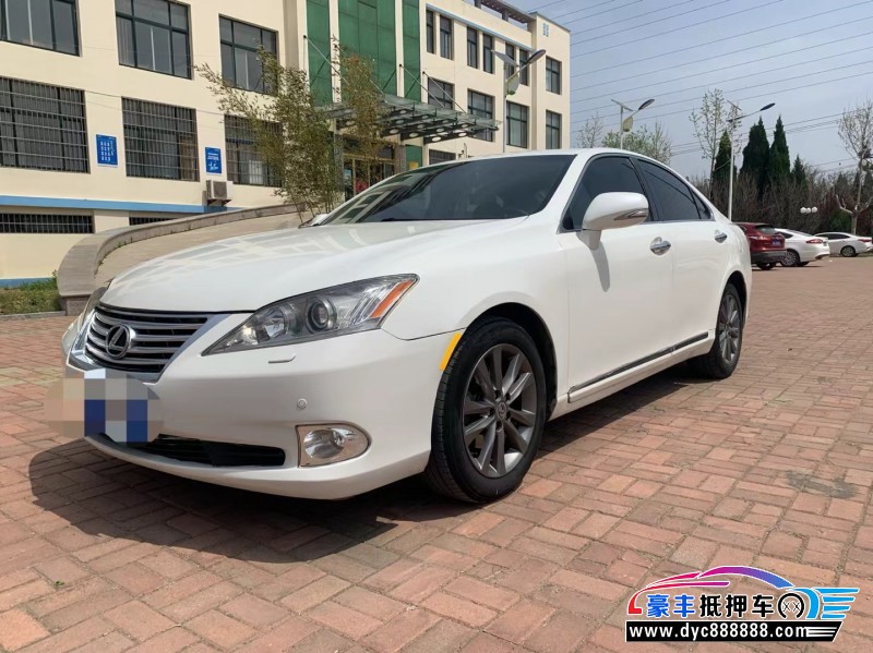 11年雷克萨斯ES轿车抵押车出售