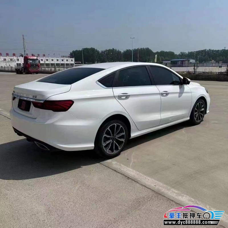 21年吉利缤瑞轿车抵押车出售