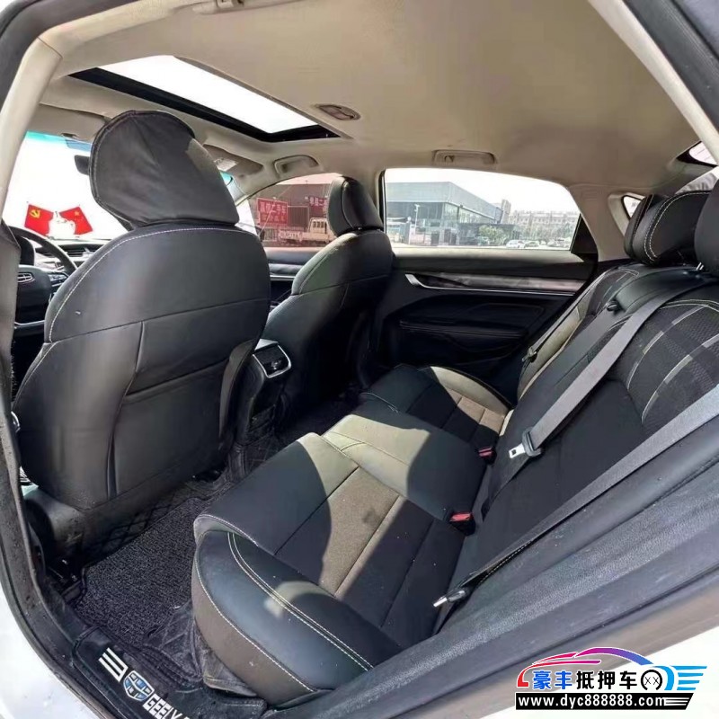 21年吉利缤瑞轿车抵押车出售