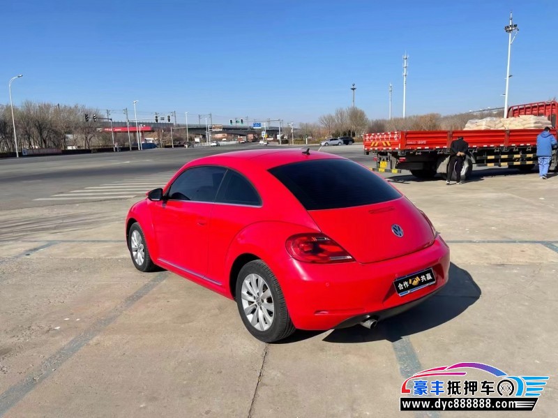 14年大众甲壳虫轿车抵押车出售