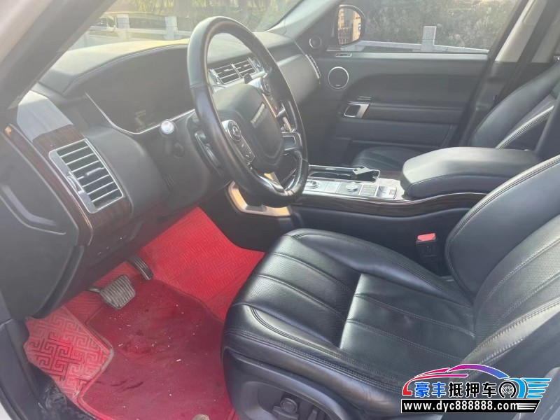 16年路虎揽胜行政轿车抵押车出售