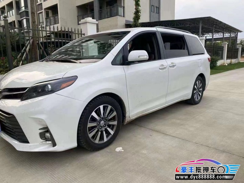 16年丰田塞纳MPV抵押车出售