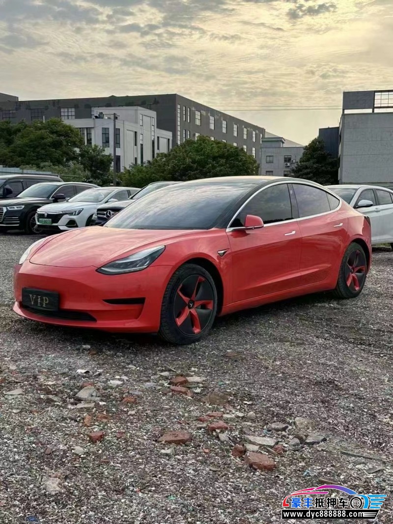 20年特斯拉MODEL 3轿车抵押车出售