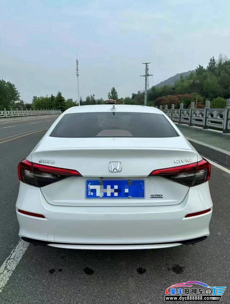 23年本田思域轿车抵押车出售