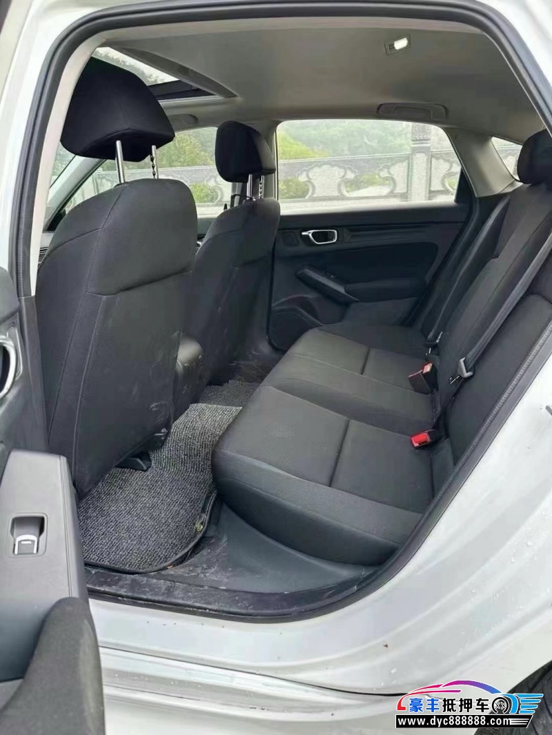 23年本田思域轿车抵押车出售